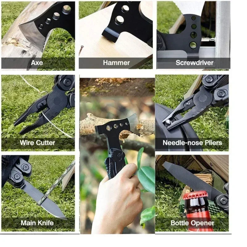Multifunctional Axe Survival Portable Fold